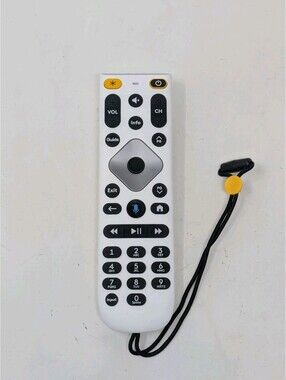 Xfinity XRA Large Button Voice Remote Control Accessibility Braille White